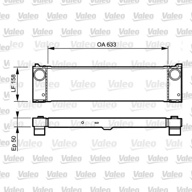 Turbo Radyatörü VALEO 818807 – Mercedes-Benz Vito / Viano