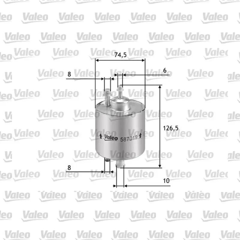 Yakıt Filtresi VALEO 587019 – Mercedes-Benz Vaneo 1.6 / 1.9