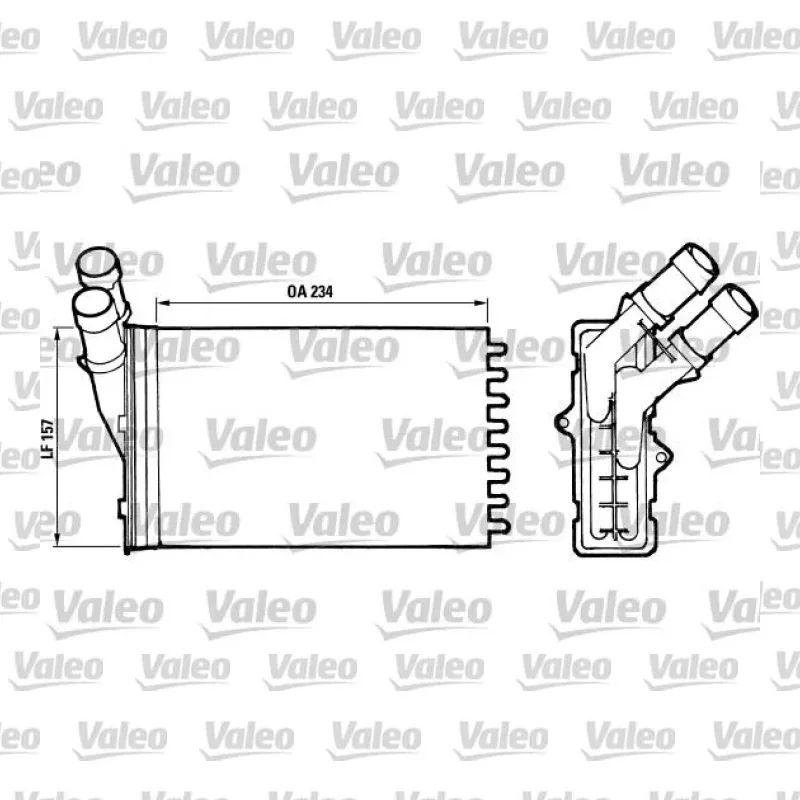 Kalorifer Radyatörü VALEO 812005 – Peugeot / Citroen