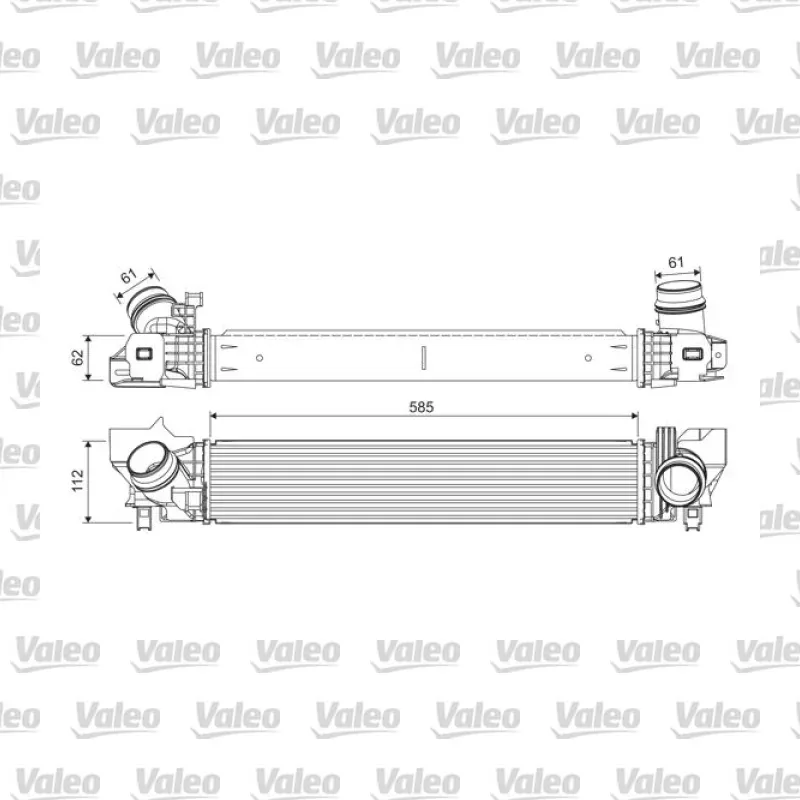 Turbo Radyatörü VALEO 822924 – MINI One 1.2 / 1.5