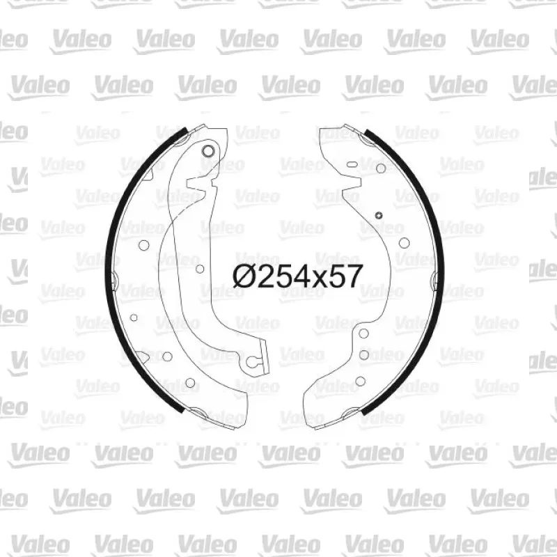 Fren Pabuçlu Balata Arka VALEO 562631 – Renault Trafic / Master