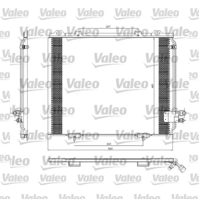 Klima Radyatörü VALEO 817252 – Mercedes-Benz E 200 / E 220
