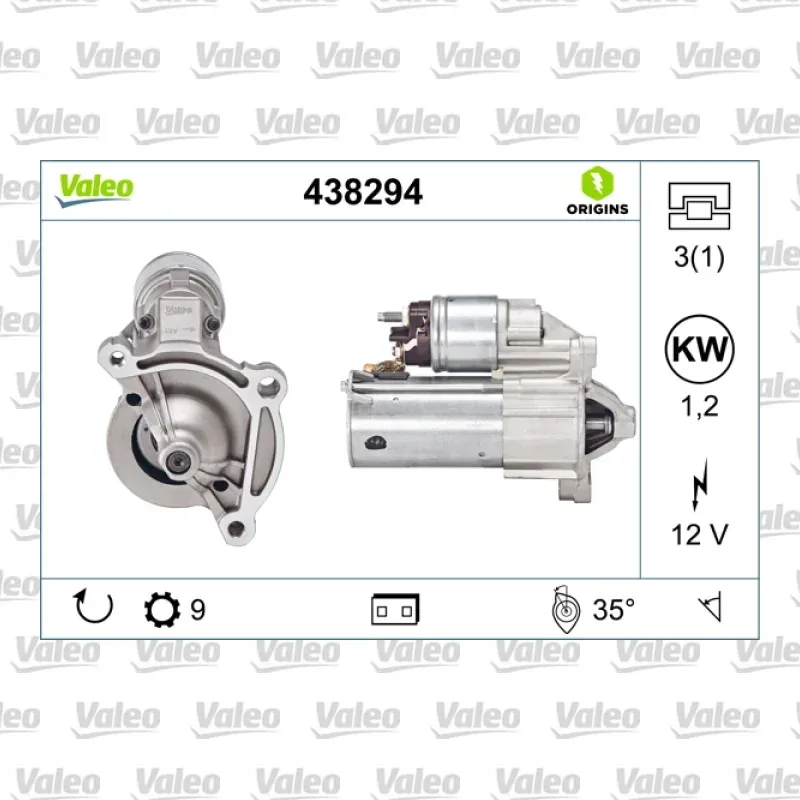 Marş Dinamosu VALEO 438294 – Peugeot / Citroen