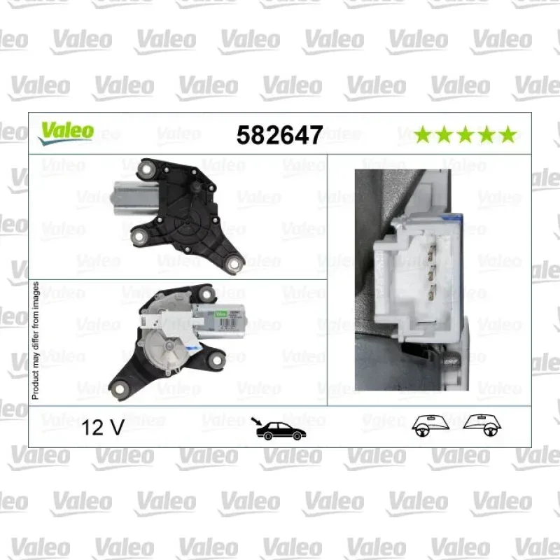 Silecek Mekanizma Motoru Arka VALEO 582647 – Peugeot 508
