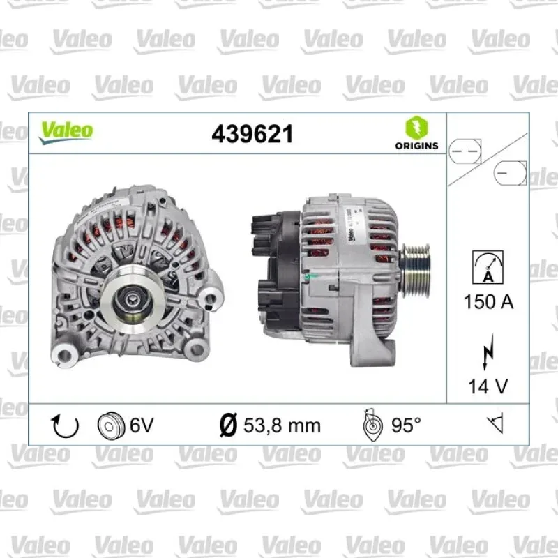 Alternatör VALEO 439621 – BMW X3