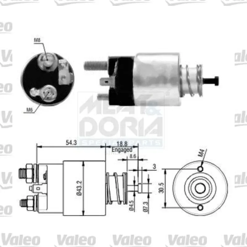 Marş Otomatiği VALEO 595939 – Hyundai / Kia