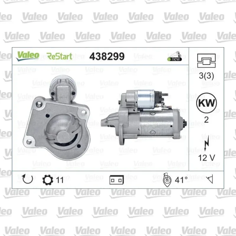 Marş Dinamosu VALEO 438299 – Ford Focus
