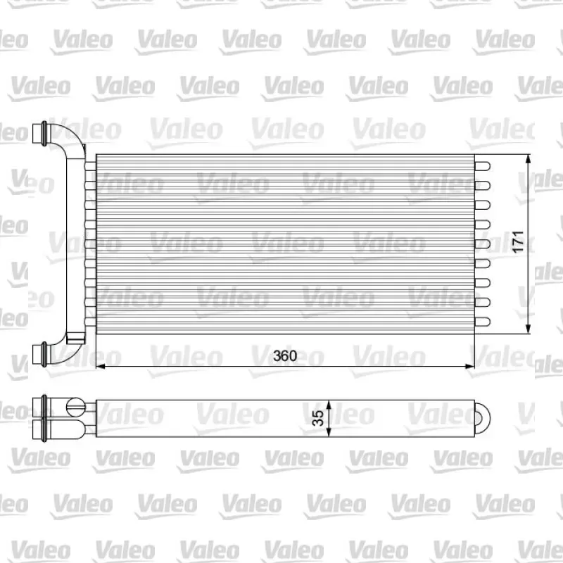 Kalorifer Radyatörü VALEO 811521 – Volkswagen / Mercedes-Benz