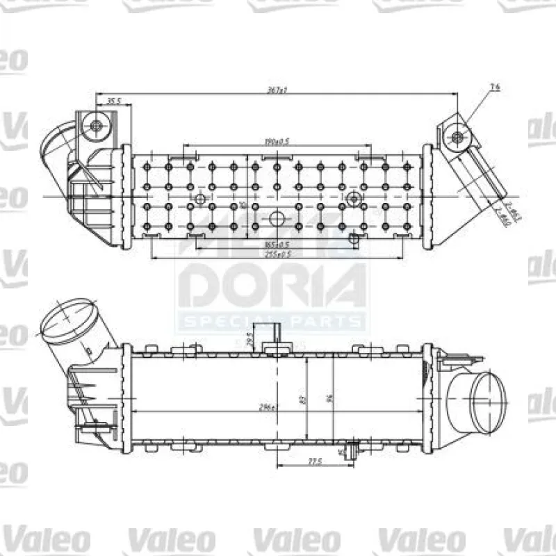 Turbo Radyatörü VALEO 817767 – Volkswagen / Seat