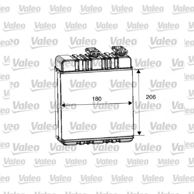 Kalorifer Radyatörü VALEO 812222 – Opel Astra