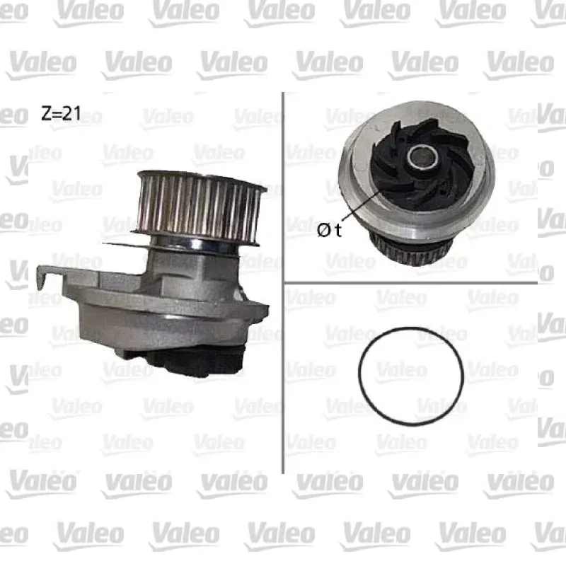 Devirdaim Su Pompası VALEO 506087 – Opel Astra