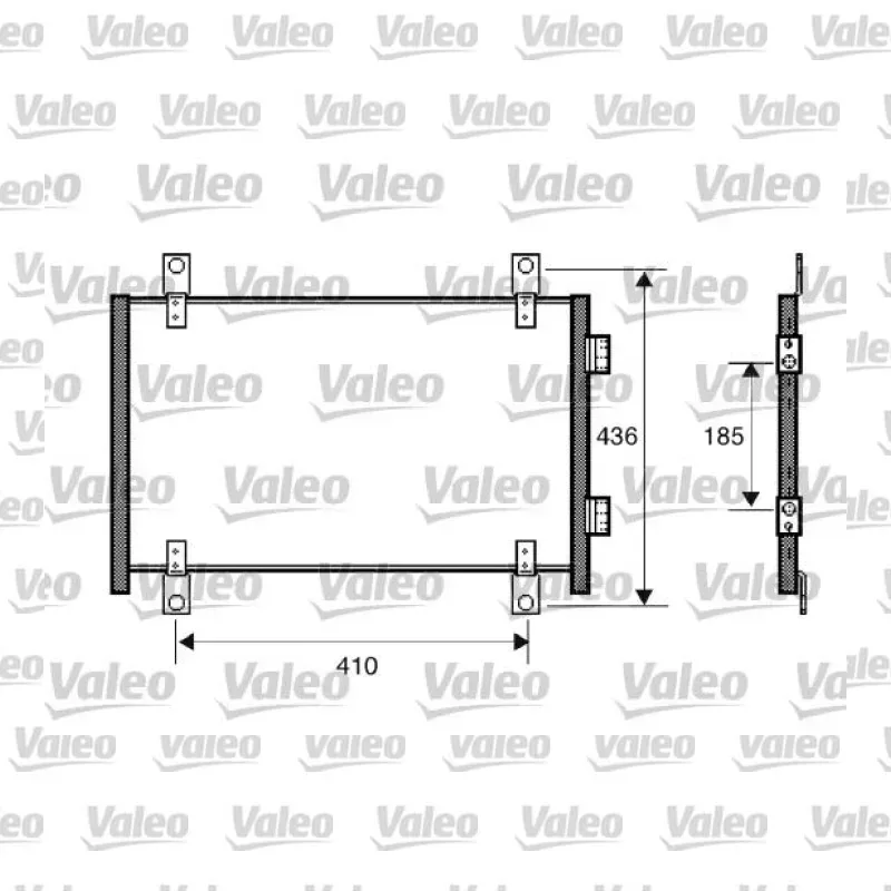 Klima Radyatörü VALEO 818018
