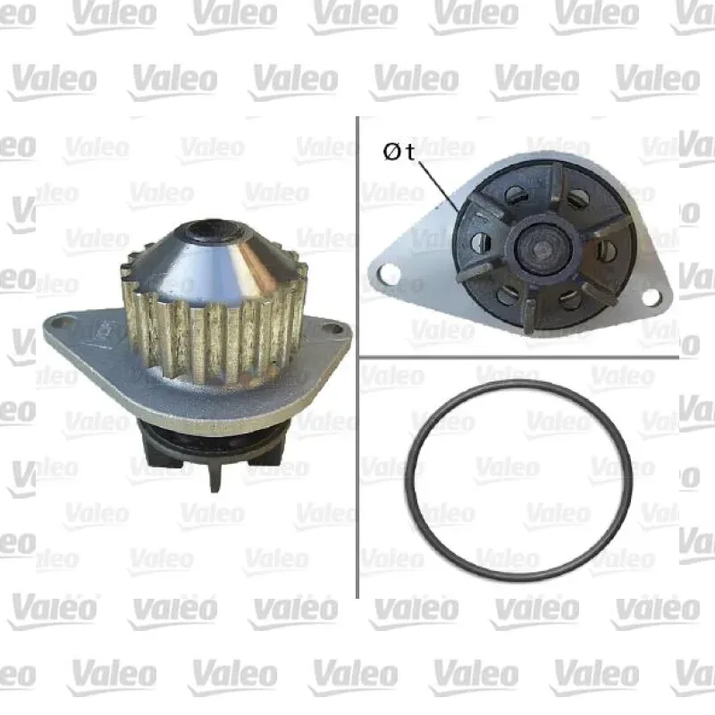 Devirdaim Su Pompası VALEO 506704