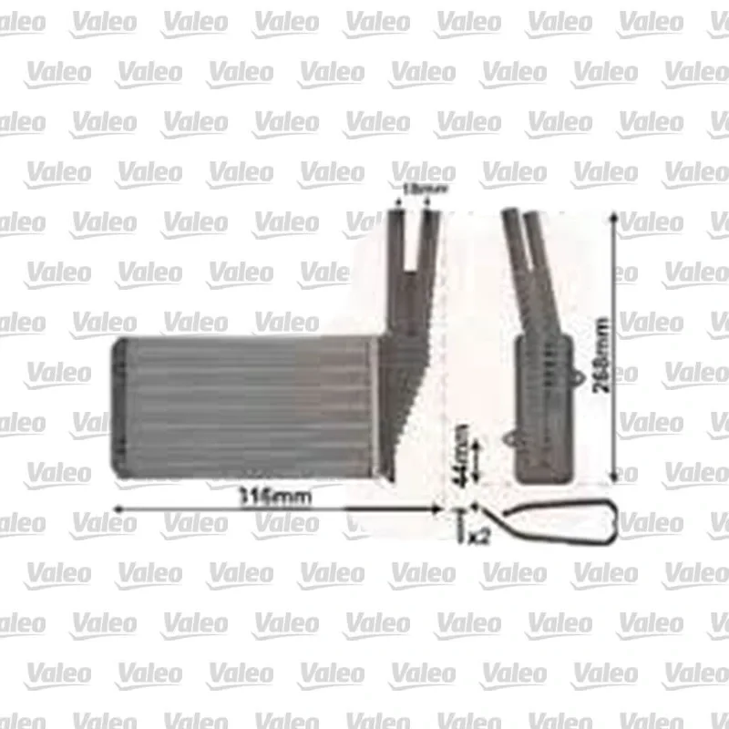 Kalorifer Radyatörü VALEO 811405 – Citroen C1 1.0 VTi / 1.2 VTi