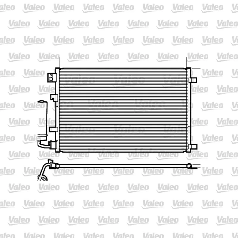 Klima Radyatörü VALEO 814008 – Nissan Qashqai