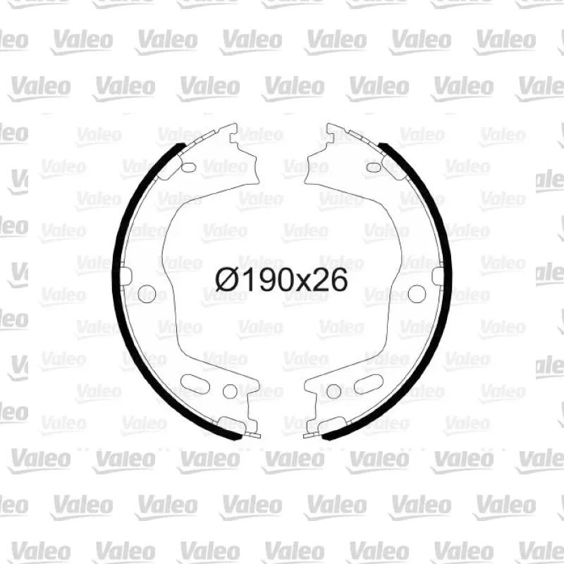 Fren Pabuçlu Balata Arka VALEO 564166 – Hyundai / Kia