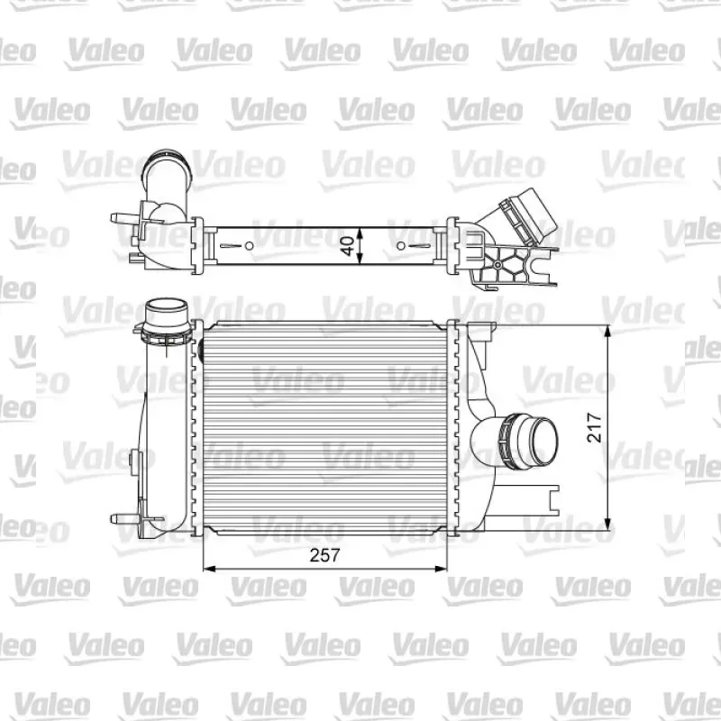 Turbo Radyatörü VALEO 818622 – Renault / Dacia