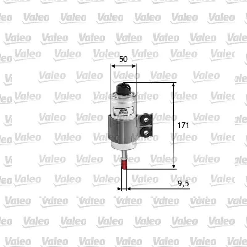 Yakıt Filtresi VALEO 587043 – Honda Accord