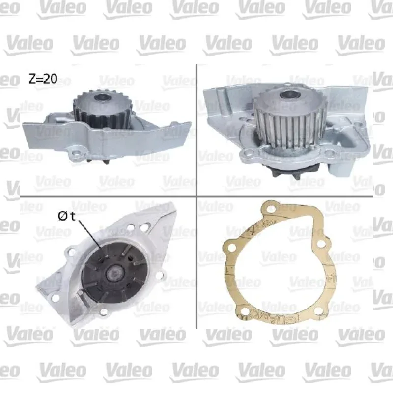 Devirdaim Su Pompası VALEO 506029
