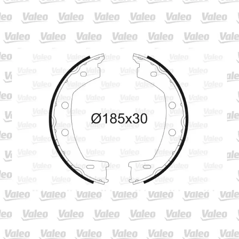 El Fren Balatası VALEO 564198 – Land Rover Freelander
