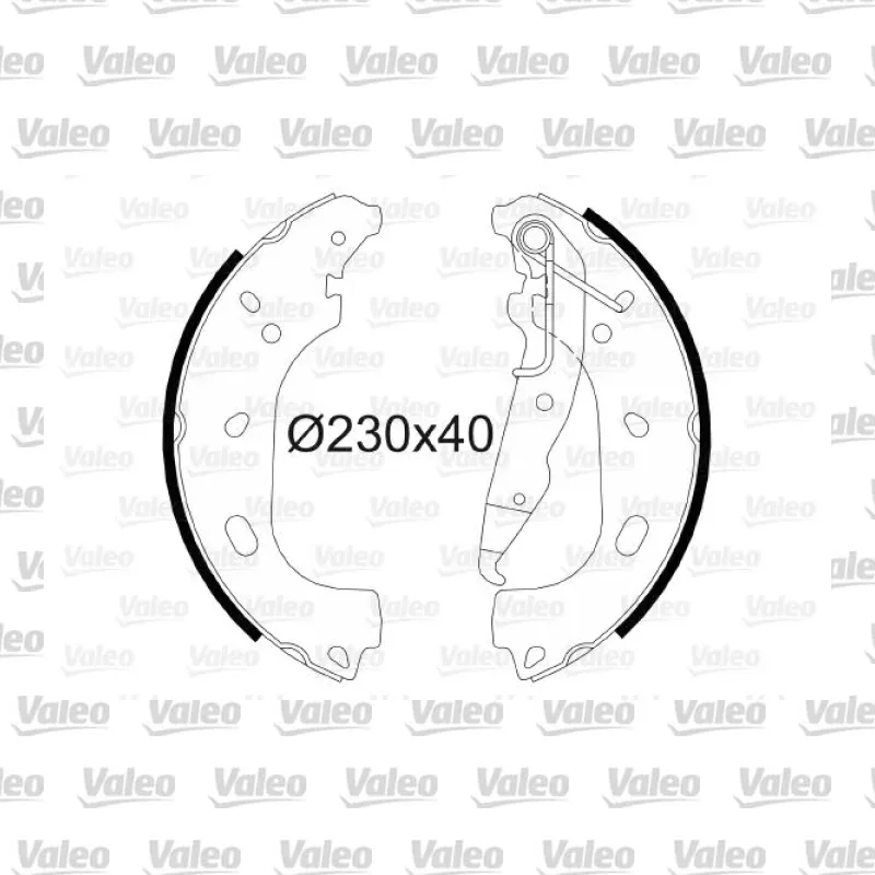 Fren Pabuçlu Balata Arka VALEO 564103 – Opel Astra