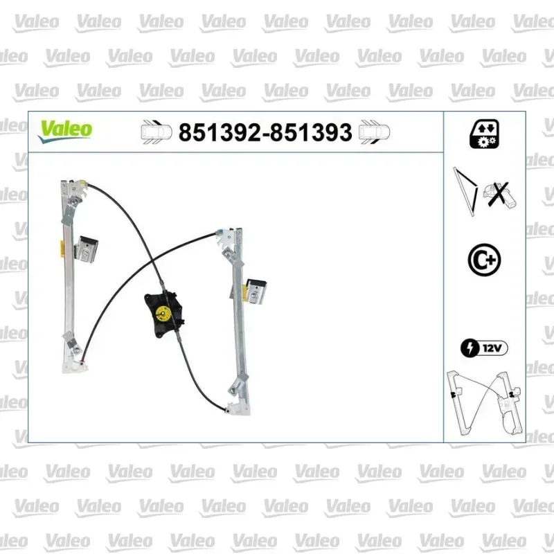Cam Krikosu Ön Sol VALEO 851392 – Mercedes-Benz C 200