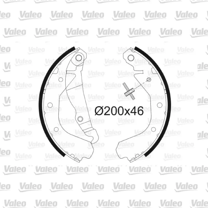 Fren Pabuçlu Balata Arka VALEO 562038 – Opel Vectra