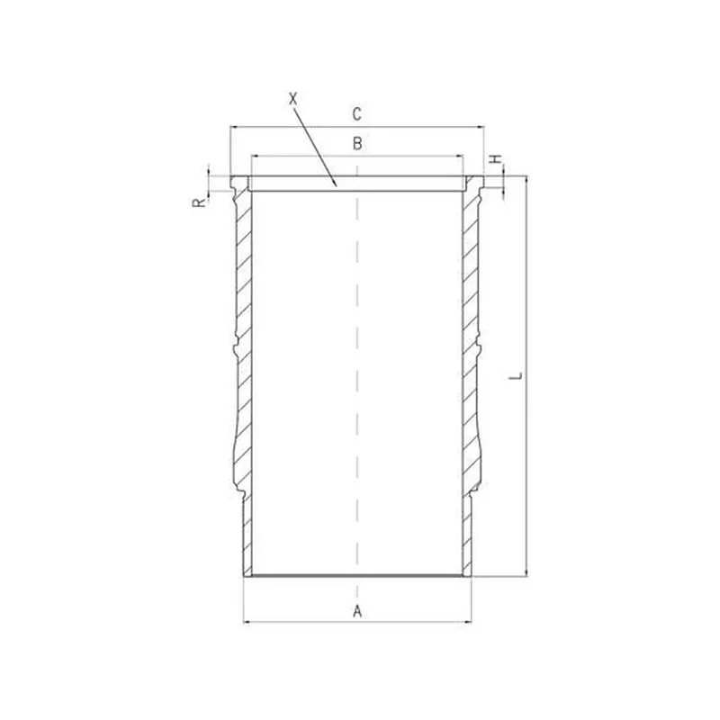 Silindir Gömleği MAHLE 001 LW 00142 001 – Mercedes-Benz AXOR
