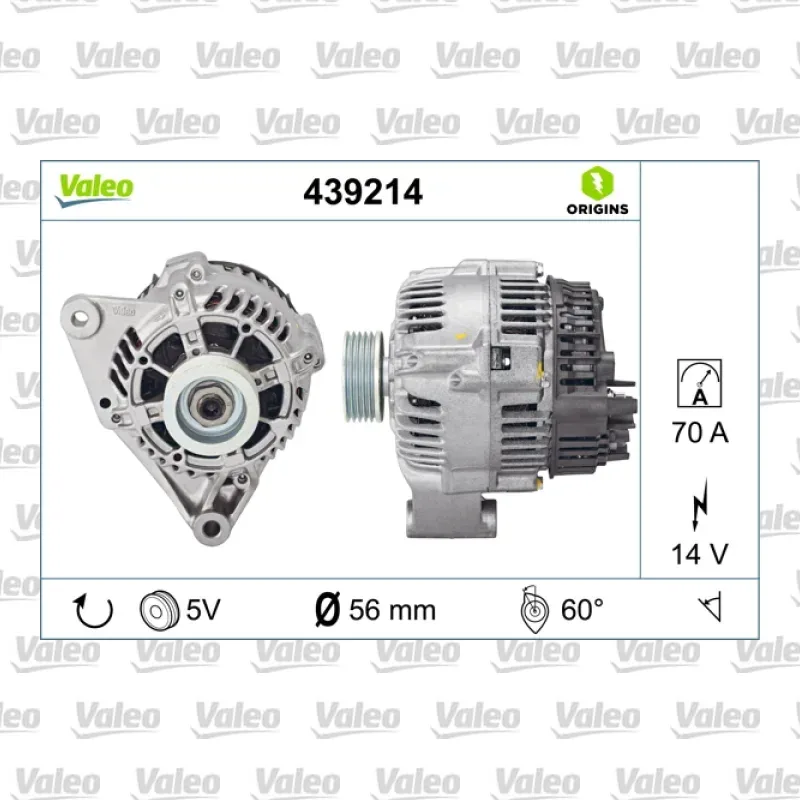 Alternatör VALEO 439214 – Peugeot / Citroen