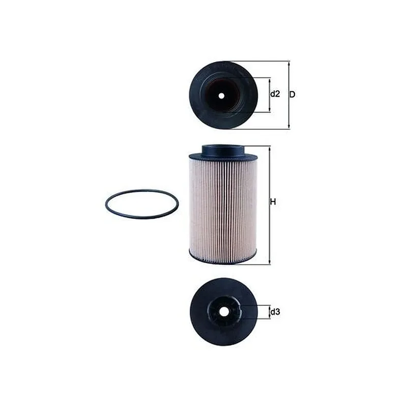 Yakıt Filtresi MAHLE KX 191/1D – MAN TGS / TGX