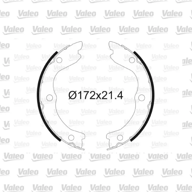 Fren Pabuçlu Balata Arka VALEO 564177 – Nissan X-Trail