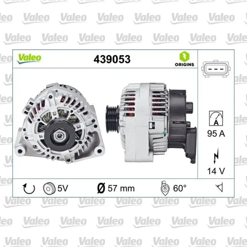BMW 318tds 1.7 Alternatör – VALEO 439053