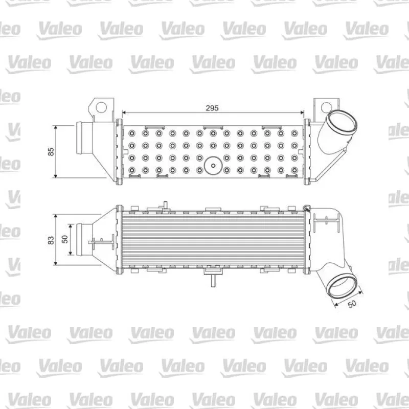 Turbo Radyatörü VALEO 817766 – Volkswagen / Seat