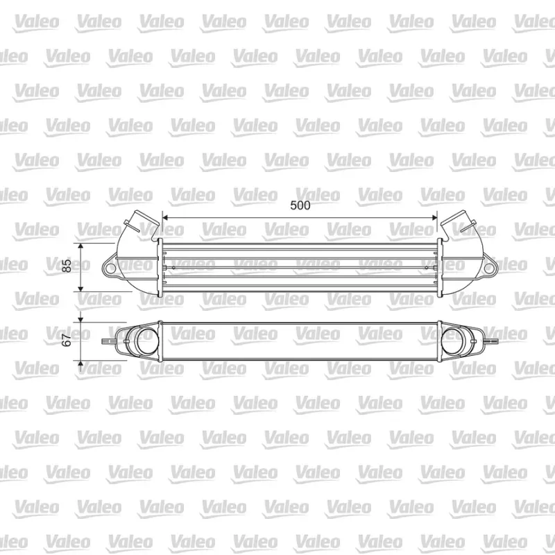 Turbo Radyatörü VALEO 818712 – Fiat Doblo