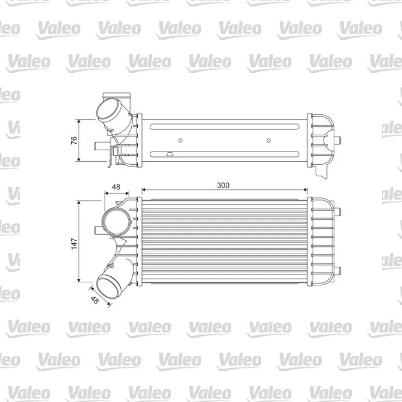Ford C-Max 1.6 TDCi Turbo Radyatörü – VALEO 818365