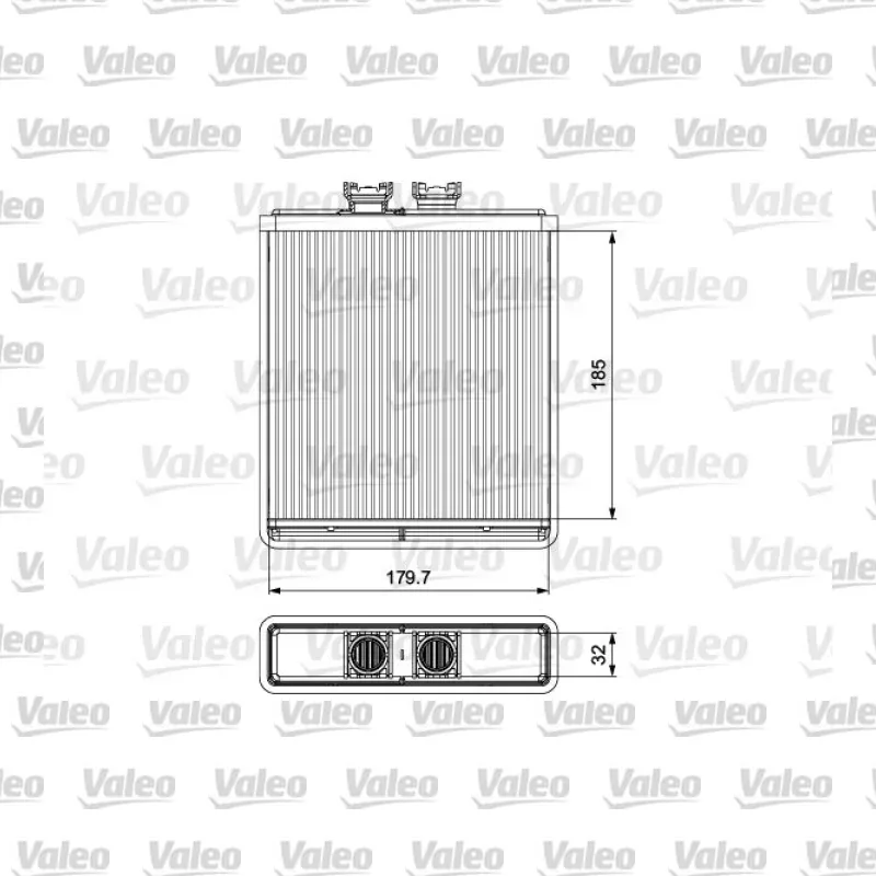 Kalorifer Radyatörü VALEO 812319 – Audi A2