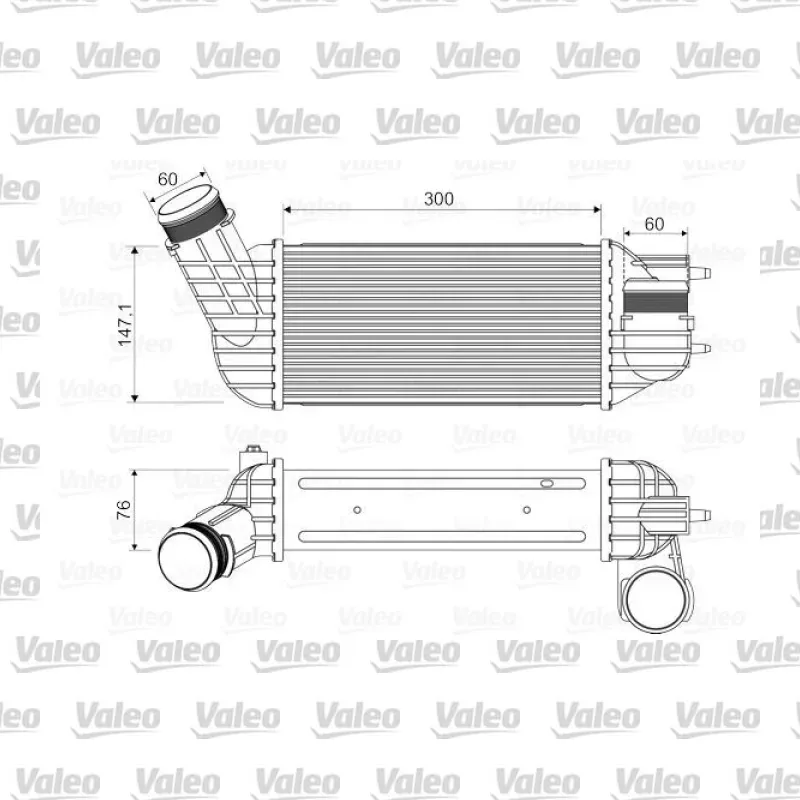 Turbo Radyatörü VALEO 818345