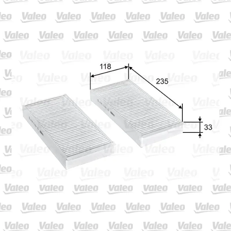 Polen Filtresi VALEO 715812 – BMW / MINI