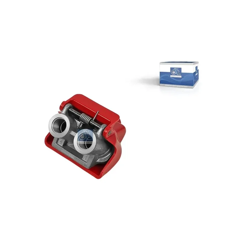 Kırmızı Kaplin Başı DT Spare Parts 9.72011 – Mercedes-Benz / Volvo