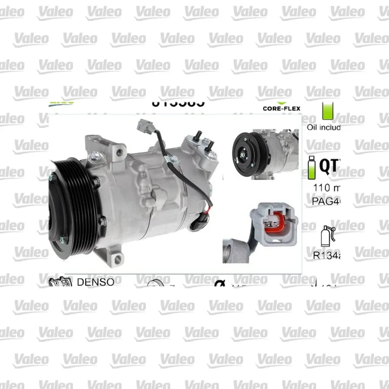 Klima Kompresörü VALEO 813385 – Renault / Mercedes-Benz