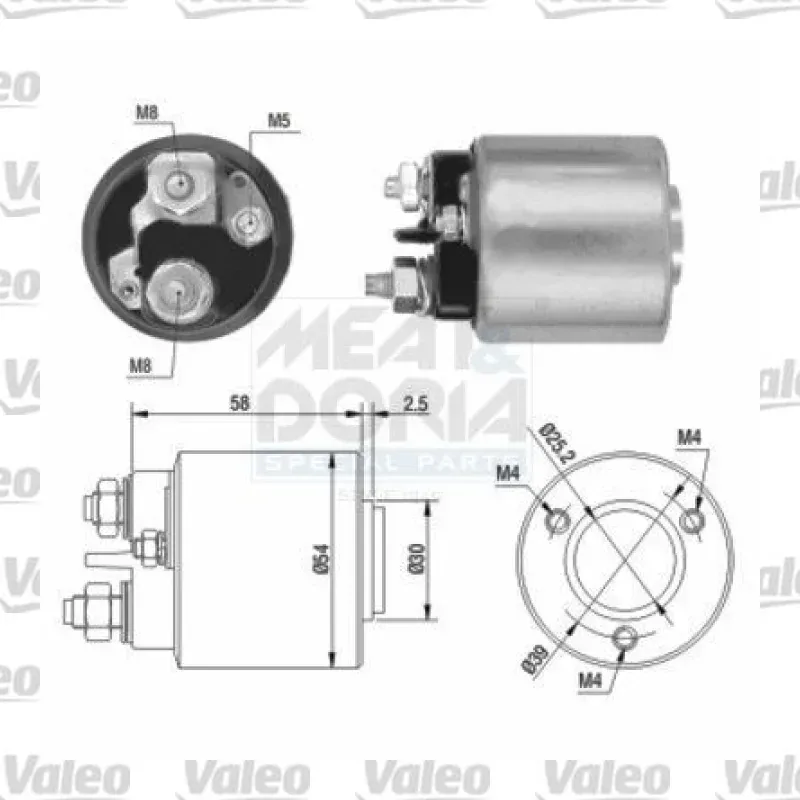 Marş Otomatiği VALEO 595918 – Peugeot / Citroen