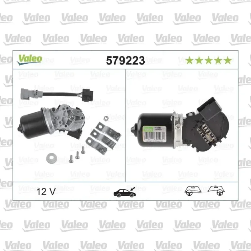 Silecek Mekanizma Motoru Ön VALEO 579223 – Renault Megane