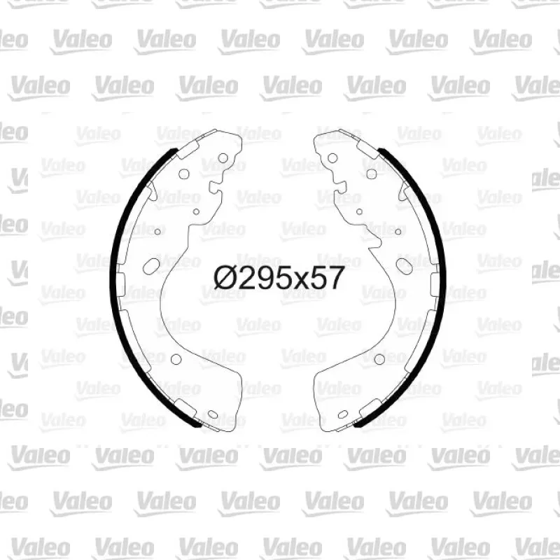 Fren Pabuçlu Balata Arka VALEO 564194 – Ford / Nissan