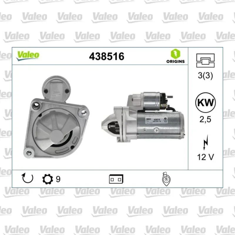 Marş Dinamosu VALEO 438516