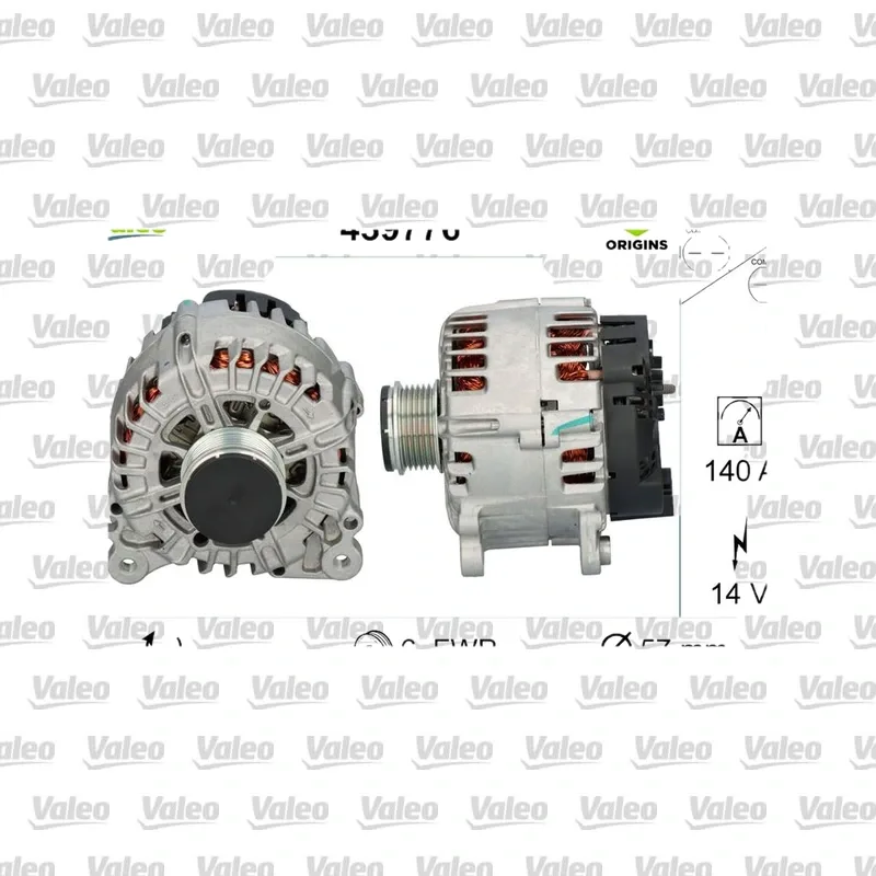 Alternatör VALEO 439776 – Audi A4