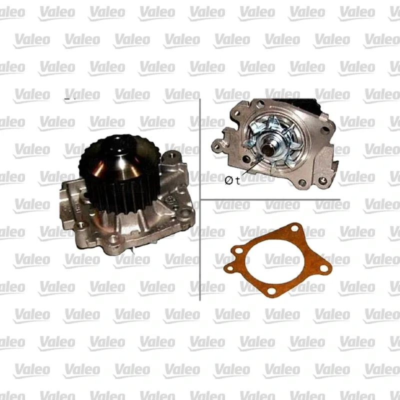 Devirdaim Su Pompası VALEO 506835 – Volvo / Mitsubishi