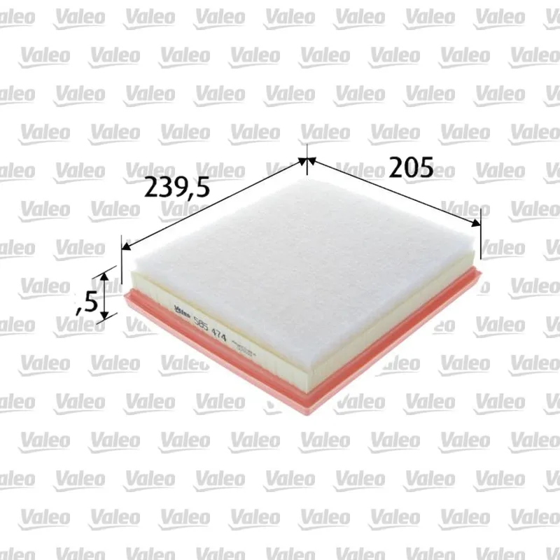 Hava Filtresi VALEO 585474