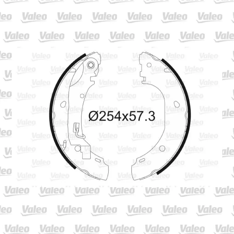 Fren Pabuçlu Balata Arka VALEO 564025