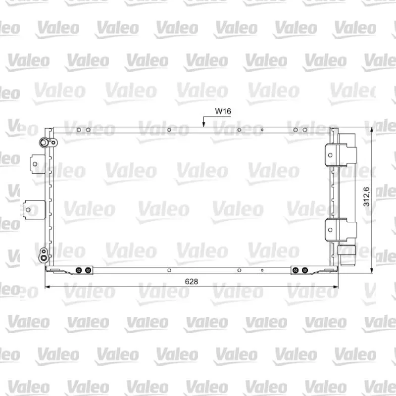 Klima Radyatörü VALEO 814037 – Toyota Corolla