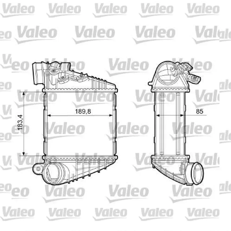 Turbo Radyatörü VALEO 817205